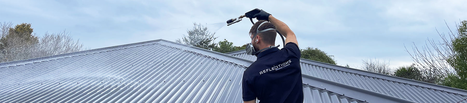 Reflections provides a roof treatment and roof cleaning service for the regions of Christchurch and Canterbury.