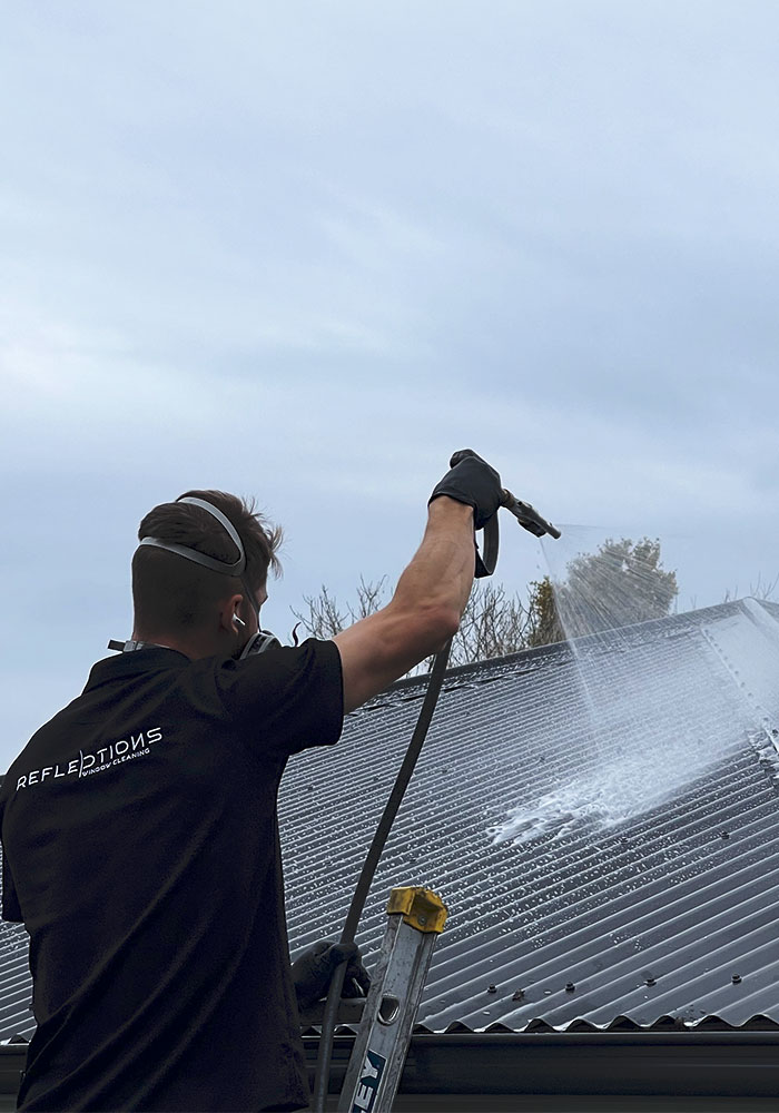 Reflections provides a roof treatment and roof cleaning service for the regions of Christchurch and Canterbury.